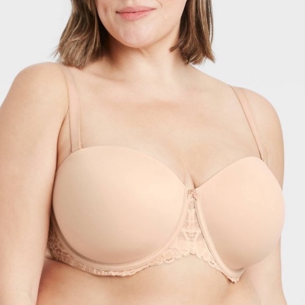 Auden Plus Size Strapless Convertible Bra